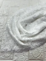 مینی اسکارف گل برجسته - تصویر 6