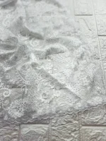 مینی اسکارف گل برجسته - تصویر 7